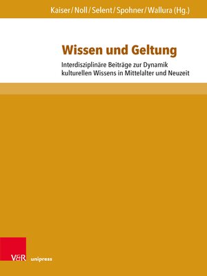 cover image of Wissen und Geltung